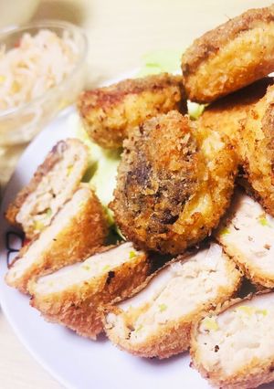 ビールに◎ザックザク★しいたけ肉詰め-レシピのメイン写真