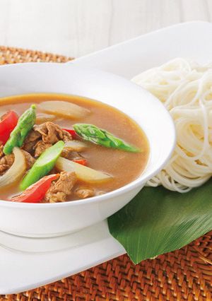 カレーつけそうめん-レシピのメイン写真