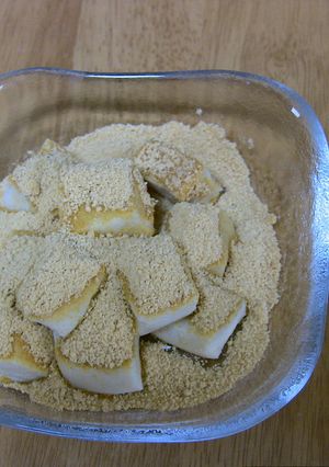 高野豆腐のきな粉もち風-レシピのメイン写真