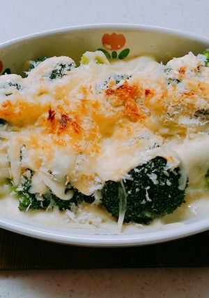 ♪ブロッコリーのマヨ&チーズ焼き♪-レシピのメイン写真