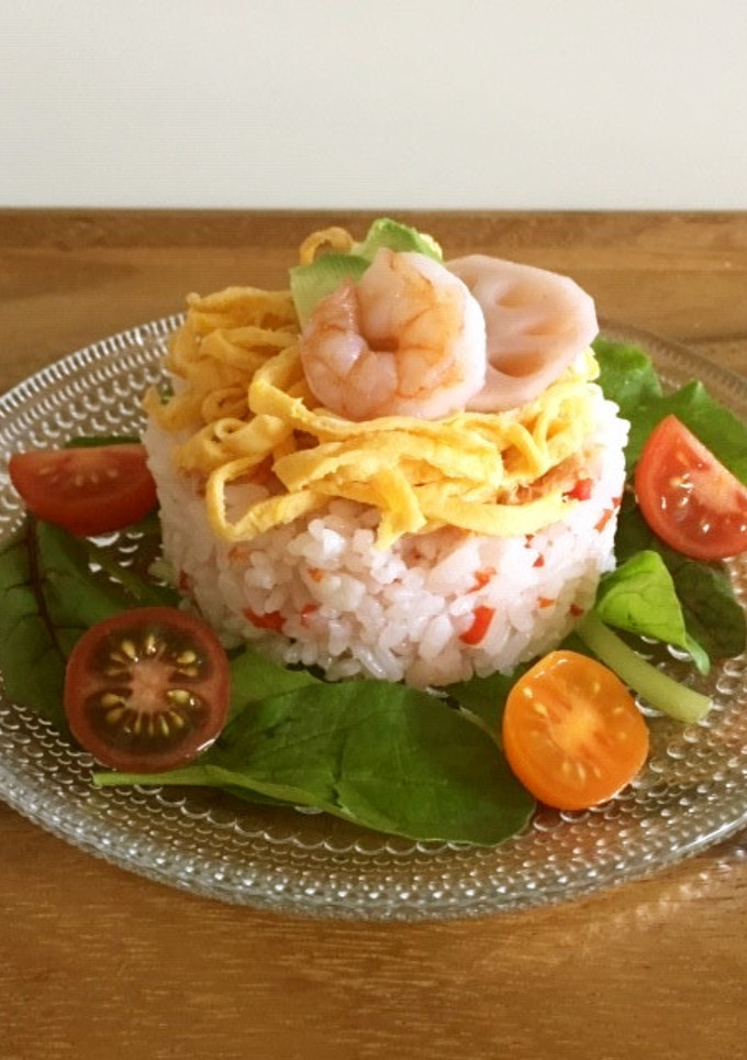 簡単★赤酢のちらし寿司-レシピのメイン写真
