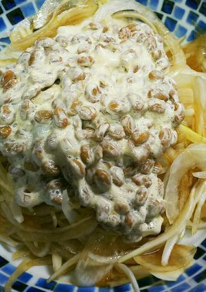 新玉ねぎの納豆マヨサラダ-レシピのメイン写真