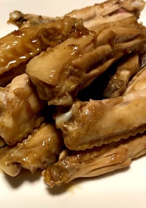 鶏スペアリブの大蒜醤油炒め-レシピのメイン写真
