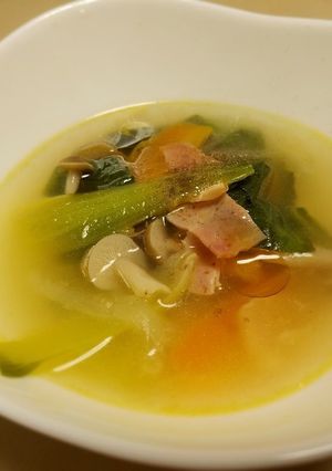 チンゲン菜のおかずスープ-レシピのメイン写真
