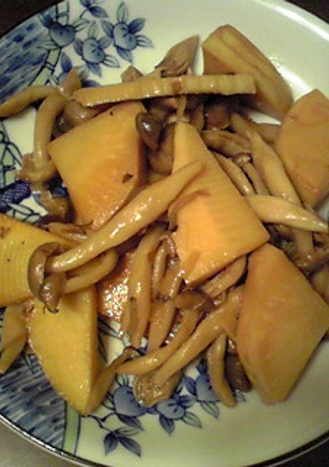 筍としめじのさっと煮-レシピのメイン写真