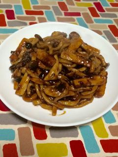 超簡単☆こってり甘めソース焼きうどん-レシピのメイン写真