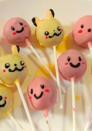 ロリポップでピカチュウ♪ホワイトデー-レシピのメイン写真