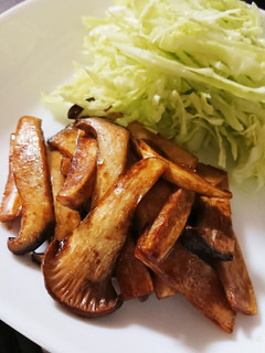 えりんぎの焼きそばソース炒め☆簡単お弁当-レシピのメイン写真