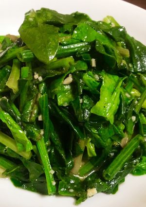 ほうれん草の中華炒め お手軽！美味しい♡-レシピのメイン写真