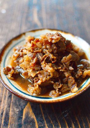 簡単煮るだけ!基本の牛肉しぐれ煮-レシピのメイン写真