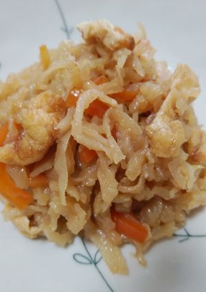 お弁当に簡単作り置き☆切り干し大根の煮物-レシピのメイン写真