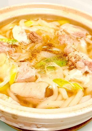 鶏ネギ塩うどん-レシピのメイン写真