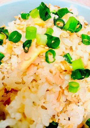 簡単！残った焼鮭で、鮭ごはん-レシピのメイン写真