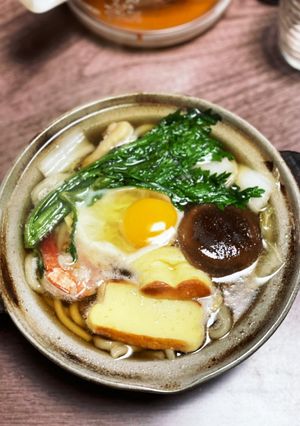 簡単！美味！鍋焼きうどん・うどんすきつゆ-レシピのメイン写真