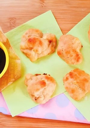 袋1つ&5分でおやつ！簡単赤ちゃんパン♪-レシピのメイン写真