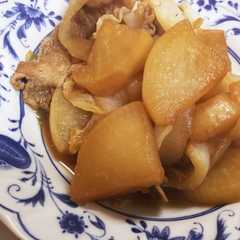 รูปของ 大根のすきやき風