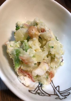 コストコのシーサラダでポテトサラダ-レシピのメイン写真