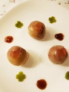 ラズベリーのあん玉❇️-レシピのメイン写真