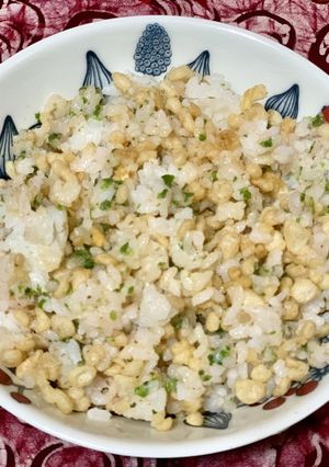 明太揚げ玉ご飯-レシピのメイン写真