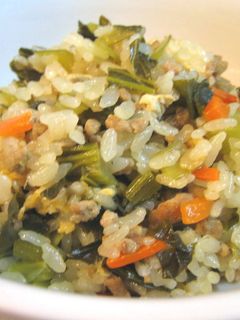 小松菜の炊き込みご飯-レシピのメイン写真