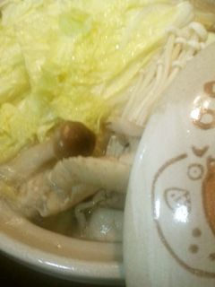 鶏ごぼう鍋-レシピのメイン写真
