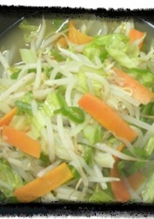 ノンオイル野菜炒め-レシピのメイン写真