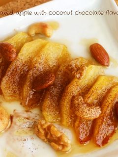 とろける焼きリンゴ★チョコ風味-レシピのメイン写真