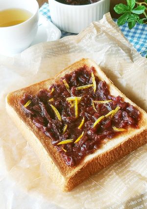 あんこと柚子のトースト-レシピのメイン写真