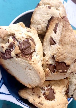 ズボラでも美味しく出来る！チョコスコーン-レシピのメイン写真