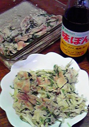 豚しゃぶ蒸し-レシピのメイン写真