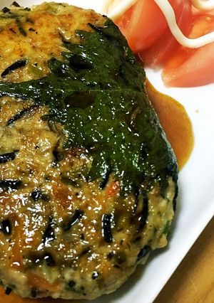 もちふわレンコンハンバーグ（離乳食にも）-レシピのメイン写真
