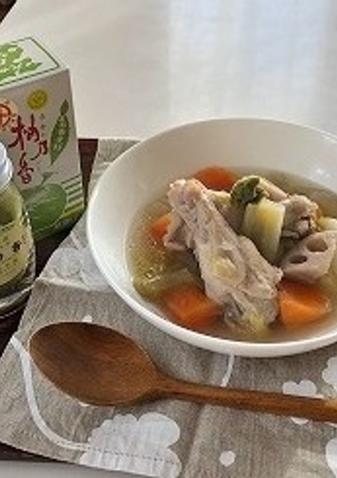 手羽元の和風ポトフゆずこしょう味-レシピのメイン写真