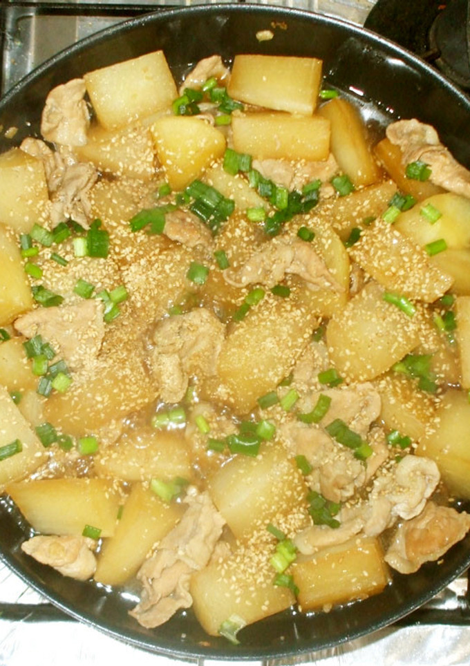 大根と豚肉の煮物♪簡単-レシピのメイン写真