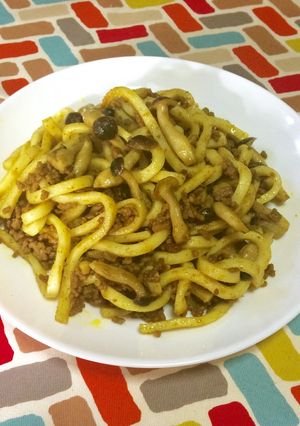 超簡単☆旨味のきいたドライカレーうどん-レシピのメイン写真