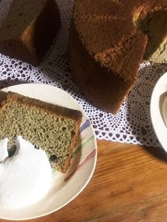 コーヒーゼリーのシフォンケーキ-レシピのメイン写真