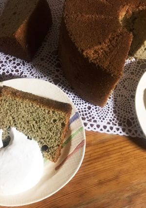 コーヒーゼリーのシフォンケーキ-レシピのメイン写真