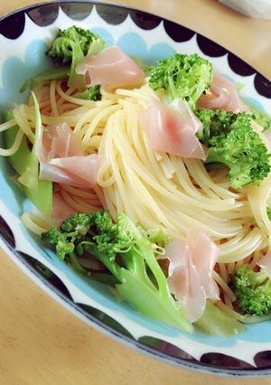生ハムわさびの冷製パスタ-レシピのメイン写真