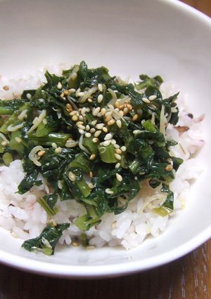 大根の葉っぱの絶品簡単炒め物-レシピのメイン写真