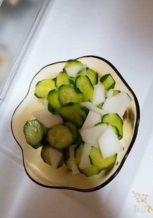 きゅうりとだいこんの即席付け-レシピのメイン写真