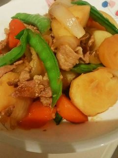 炒める肉じゃが?-レシピのメイン写真
