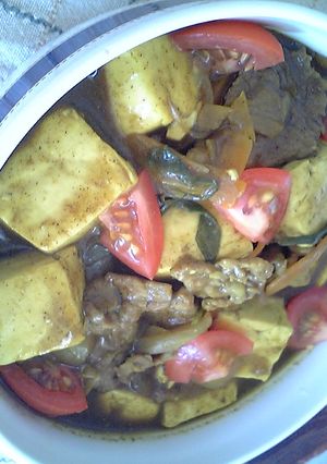 ◎豆腐で簡単♪ヘルシー♪カレー豆腐煮◎-レシピのメイン写真