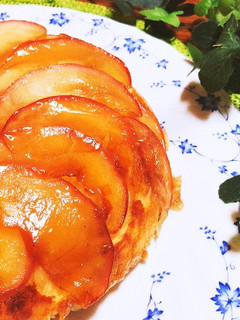 炊飯器とHMで簡単♪大人味りんごケーキ♪-レシピのメイン写真