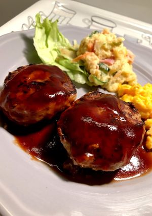 根菜ハンバーグ-レシピのメイン写真