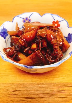 ホタルイカとエリンギの佃煮-レシピのメイン写真