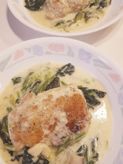 簡単フライパン1つで☆鶏ももクリーム煮-レシピのメイン写真