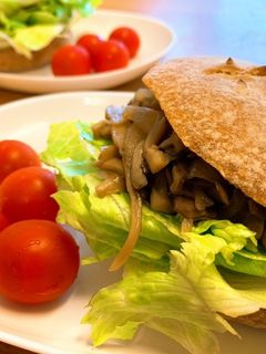 きのこのバター醤油サンド-レシピのメイン写真