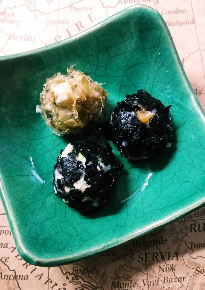 離乳食　噛み切りやすい＊３種のおにぎり＊-レシピのメイン写真