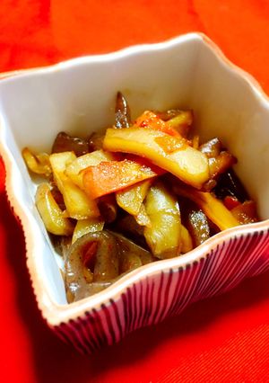 菊芋でもなんでもきんぴら味付け-レシピのメイン写真