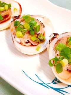 超簡単!焼きハマグリ-レシピのメイン写真
