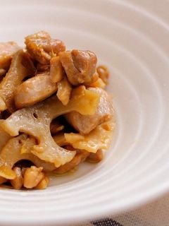 コクうま!鶏れんこんの柚子胡椒炒め-レシピのメイン写真